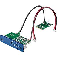 研華PCM-24U2U3 2端口USB 3.0，mPCIe，USB-A型