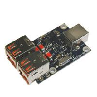 研華BB-USBHUB4OEM ULI-414LIB-工業(yè)USB 2.0集線器，4端口，高穩(wěn)固力連接器
