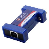 研華BB-232USB9M-LS ULI-321DK USB 2.0到RS-232轉(zhuǎn)換器，DB9公頭 端口號鎖定